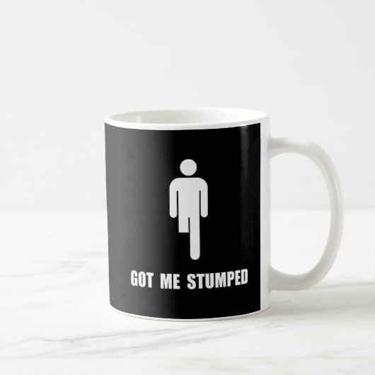 Got mich Stumped Kaffeetasse (Rechts)