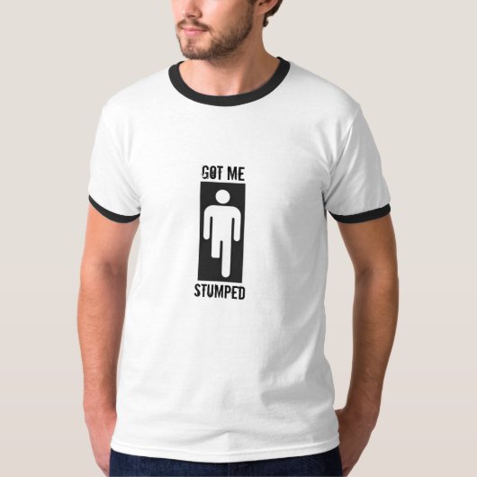 Got mich, Stumped T-Shirt (Vorderseite)