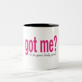 Got mich? zweifarbige tasse (Mittel)