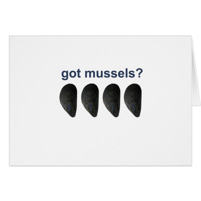got Miesmuscheln? (Vorderseite (Horizontal))
