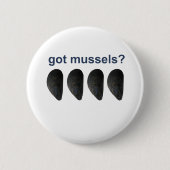 got Miesmuscheln? Button (Vorderseite)
