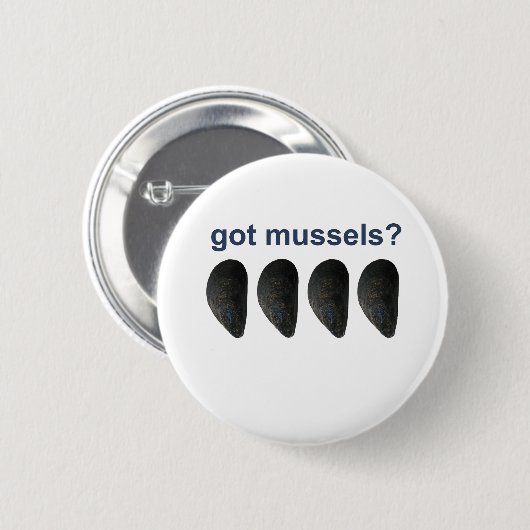 got Miesmuscheln? Button (Vorne & Hinten)