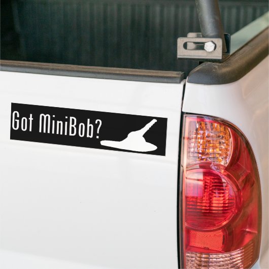 Got MiniBob? Autoaufkleber (Auf Lkw)