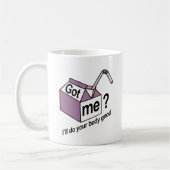 Got mir - ich werde deinen Körper gut machen Kaffeetasse (Links)