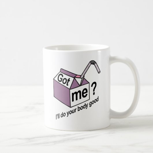 Got mir - ich werde deinen Körper gut machen Kaffeetasse (Rechts)