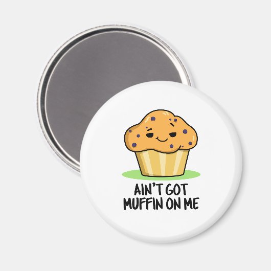 Got mir keinen Muffin-Pun Magnet (Vorderseite/Rückseite)