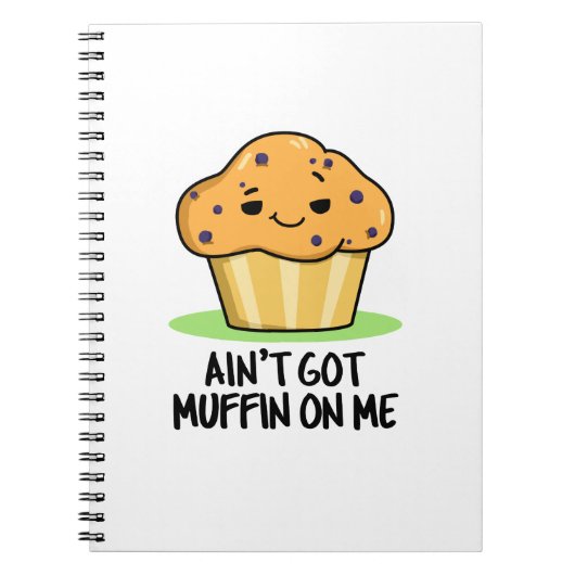 Got mir keinen Muffin-Pun Notizblock (Vorderseite)