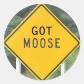 Got Moose - Aufkleber (Vorderseite)