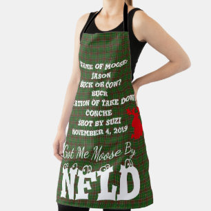 Got Moose von Neufundland Zolltarif niedliche Sch Schürze