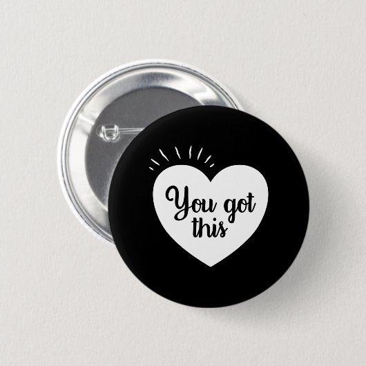 Got - Motivierend Lehrer Button (Vorne & Hinten)