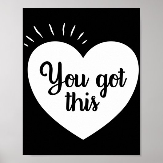 Got - Motivierend Lehrer Poster (Vorne)