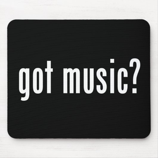 Got Musik Mousepad (Vorne)
