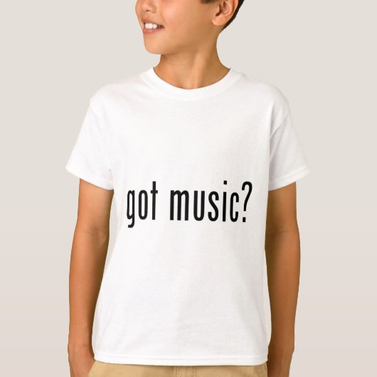got Musik? T-Shirt (Vorderseite)