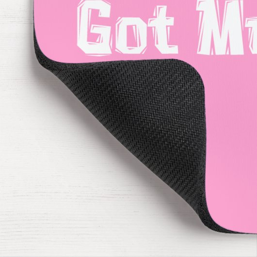 Got Muskel-Geschenke Mousepad (Ecke)