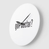 got nectar große wanduhr (Winkel)