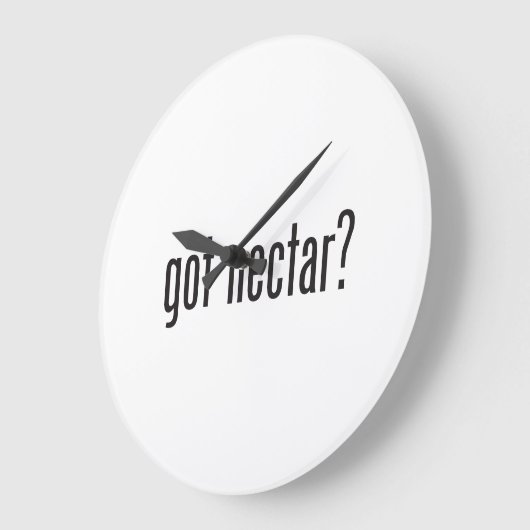 got nectar große wanduhr (Winkel)