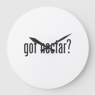got nectar große wanduhr