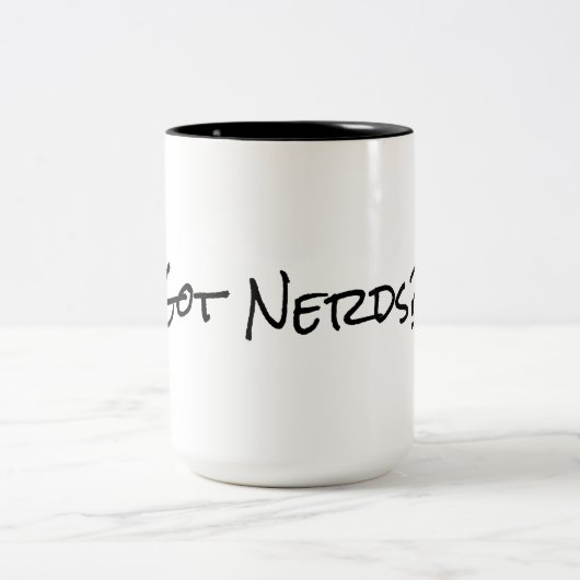 Got Nerds? Zweifarbige Tasse (Mittel)