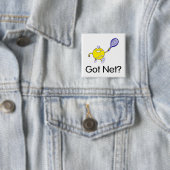 Got Netz? Tennis Button (Beispiel)