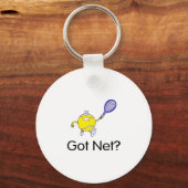 Got Netz? (Tennis) Schlüsselanhänger (Vorderseite)