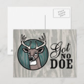 Got No Doe Postkarte (Vorne/Hinten)