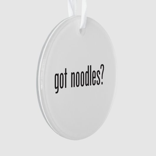 got Nudeln Ornament (Vorderseite)