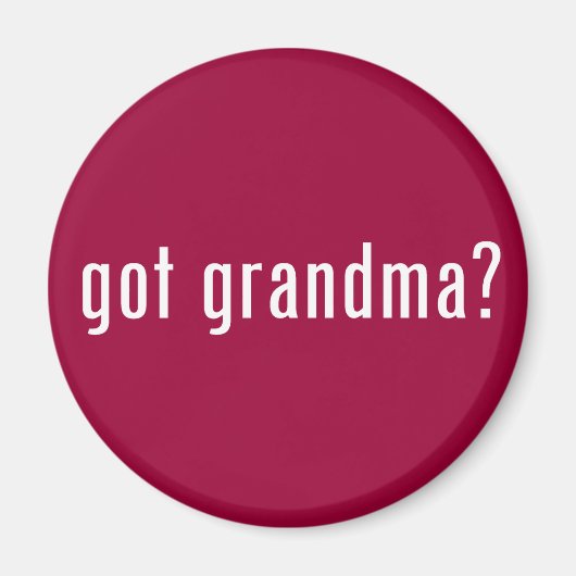 got Oma? Magnet (Vorne)