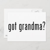 got Oma? Postkarte (Vorne/Hinten)