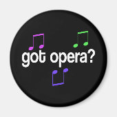 Got Opera Music Gift Magnet (Vorne)