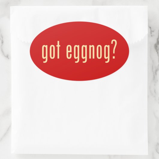 got? ovaler aufkleber (Tasche)