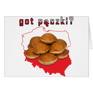 got Paczki? Polnische Karte