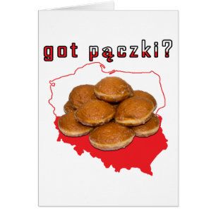got paczki? Polnische Karte