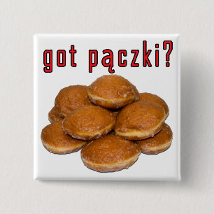 got Paczki? Polnisches Dessert Button