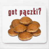 got Paczki? Polnisches Dessert Mousepad (Vorne)