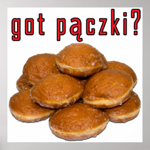 got Paczki? Polnisches Dessert Poster