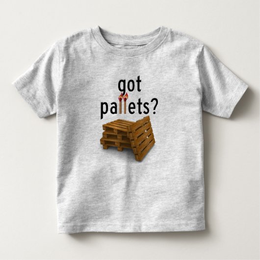 got Paletten? - Kinder Kleinkind T-shirt (Vorderseite)
