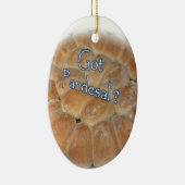 Got Pandesal, philippinische süße Abendessenrolle Keramikornament (Rechts)