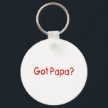 Got Papa (rot) Schlüsselanhänger<br><div class="desc">Autismus Sensibilisierung Waren und Bekleidung. Autismus T - Shirt von Säugling bis Erwachsener 6x. Autismus Hüte, Krawatte, Taschen, Schürze, Glaswaren und Tasse, Noten und Einladungen, Porto, Profil und Visitenkarten, Buttons, Magnete, Geschenke für Eltern, Lehrer und Therapeuten, bestickte Produkte, und vieles mehr! Individuelle Anpassung ohne Set oder Designgebühren! Sie können Ihr...</div>