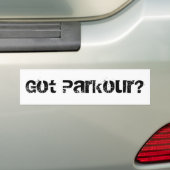 Got Parkour? Autoaufkleber (Auf Auto)