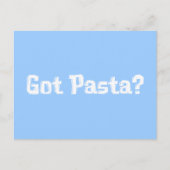 Got Pasta-Geschenke Postkarte (Vorderseite)