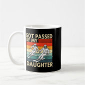 Got Ped By My Daughter Funny Ski  Kaffeetasse (Links)