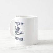 Got Ped By My Daughter Funny Ski  Kaffeetasse (Vorderseite Links)