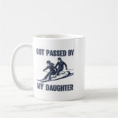 Got Ped By My Daughter Funny Ski  Kaffeetasse (Links)