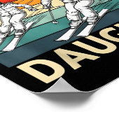 Got Ped By My Daughter Funny Ski  Poster (Ecke)