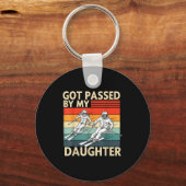 Got Ped By My Daughter Funny Ski  Schlüsselanhänger (Vorderseite)