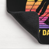 Got Ped By My Daughter Funny Skiing Family Mousepad (Ecke)