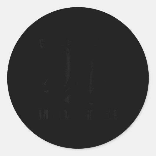 Got Ped By My Daughter Funny Skiing Family Runder Aufkleber (Vorderseite)