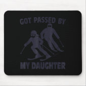 Got Ped By My Daughter Funny Skiing Mousepad (Vorne)
