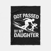 Got Ped By My Daughter Ski Fleecedecke (Vorderseite)