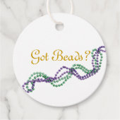 Got Perlen? Geschenkanhänger (Vorderseite)